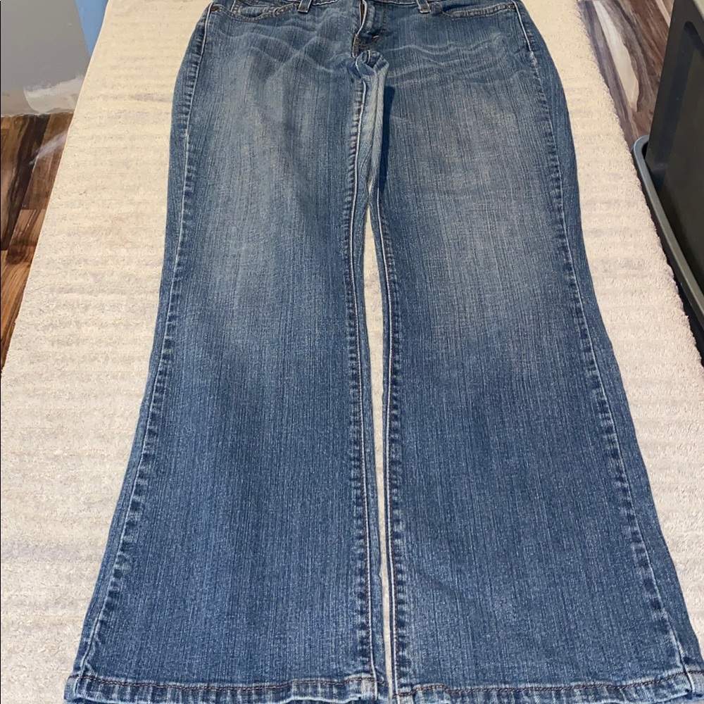 Levi's Curvy Bootcut Blue Jeans